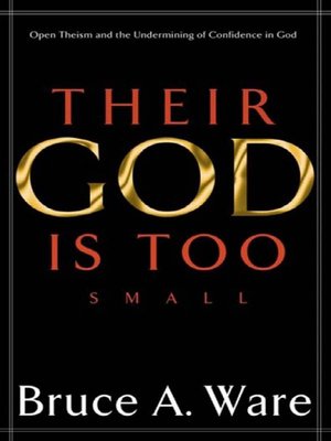 cover image of Their God Is Too Small